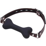 Ida Leather nastavci za usta u obliku kosti (crni) | shoptok.hr