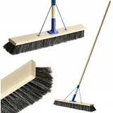 Univerzalna metla za pometanje ulic, krtača 80 cm z ročajem, vrtna, (5000346761)