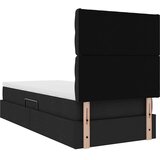  Krevet s prostorom za pohranu s LED-om Crna 90 x 190 cm | shoptok.hr