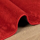  Preproga OVIEDO s kratkimi vlakni rdeča 140x200 cm | Shoptok.si