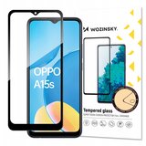 Wozinsky WYTRZYMAŁE SZKŁO HARTOWANE NA CAŁY EKRAN Z RAMKĄ DO OPPO A15S/A15, (22004482) | Shoptok.si