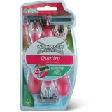 Quattro for Women My Intuition Smooth brivniki za enkratno uporabo Aloe and Vitamin E 3 kos