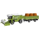  Kombajn na daljinsko upravljanje s prikolicom Harvester Agricultural - zeleni | shoptok.hr