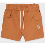 Mayoral Kratke hlače za dojenčka oranžna barva