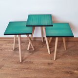 Hanah home 3Shp333 - blue blue nesting table (3 pieces) | ePonuda.com