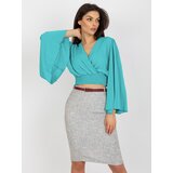 Italy Moda Blouse-DHJ-BZ-16503.30X-mint | shoptok.hr