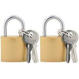 U zaključavanje s ključevima 2 pcs Mjed Željezo | shoptok.hr