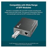 Tp-link 1GbE RJ45 to 1000-base SFP Open Slot Media Converter | shoptok.hr
