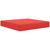  Zunanja blazina za kavč Rdeča 60 x 60 x 8 cm Poliester, (5000202571) | Shoptok.si