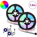  LED traka S LED lampica 4 pcs Crna i prozirna 95 x 0 8 x 0 3 cm | shoptok.hr