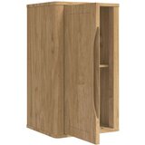  Kupaonski zidni ormarić s policom Vosak smeđa 60 x 40 x 80 cm | shoptok.hr