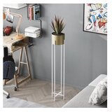WALLXPERT Dekorativna saksija GED-024-C, 23x108x23 cm, Bijela | Eponuda.ba
