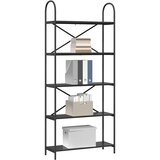 Polica Crni hrast 80 x 30 x 183 cm Konstruirano drvo | Eponuda.com