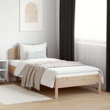  Okvir kreveta s uzglavljem 90 x 200 cm od masivne borovine | shoptok.hr