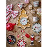 Bloomingville Bijeli desertni tanjur s božićnim motivom od kamenine ø 16 cm Yule – | shoptok.hr