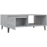  Stolić za kavu siva boja hrasta 90x60x35 cm konstruirano drvo | shoptok.hr