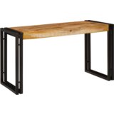 vidaXL Gnezditvene Mize 3 kosi Trd grob les Mango | Shoptok.si