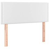  box spring s madracem LED bijeli 120x190 cm umjetna koža | shoptok.hr