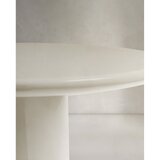 Kave Home Betonska okrogla vrtna klubska mizica ø 85 cm Albanella – | Shoptok.si