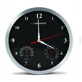 Esperanza Washington Black Mechanical Wall Clock Round Black Cijene
