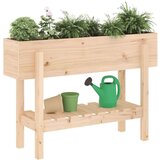  Povišena vrtna gredica 101 x 30 x 69 cm od masivne borovine | shoptok.hr
