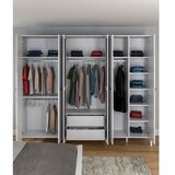 Hanah home drveni beli ormar frn 20020 | ePonuda.com
