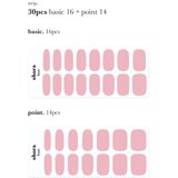 OHORA Gel Nail Sticker N Cream Pink Naljepnice za nokte nijansa NB-090 1 kom | shoptok.hr