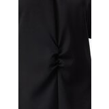 Trendyol Black A-Line Mini Window Detailed Woven Dress | Shoptok.si
