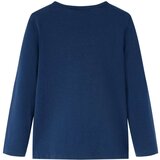 Dječja majica dugih rukava modra 140 | shoptok.hr