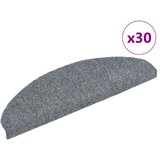  Prostirke za stepenice, samoljepljive, 30 kom., 65x21x4 cm, svijetlo sive, poluokrugle, velike | shoptok.hr
