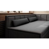 ELTAP Tamno siva sklopiva/s prostorom za odlaganje sofa od šenila 214 cm Fulgeo – | shoptok.hr