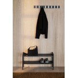 Rowico Omarica za čevlje iz masivnega hrasta v temni naravni barvi 80x40x30 cm Confetti – | Shoptok.si
