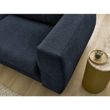 Bobochic Paris Tamno plava sofa za spavanje/sklopiva od šenila 240 cm Hugo – | shoptok.hr