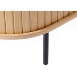 Unique Furniture Komoda u dekoru hrasta s kliznim vratima u prirodnoj boji 120x76x45 cm Nola – | shoptok.hr