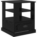 vidaXL Noćni ormar Crni hrast 50 x 50 x 60 cm Konstruirano drvo | shoptok.hr