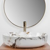 REA Bath Nadgradni umivaonik REA Queen Carrara Shiny | shoptok.hr