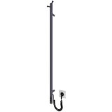  Radijator za kupatilo RAY 25W/230V 110x30 cm IP44 nerđajući čelik/antracit | Eponuda.com