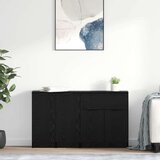  Komode 3 pcs Crni hrast 69 5 x 34 x 180 cm Konstruirano drvo | shoptok.hr