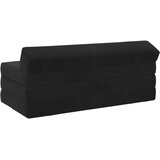 SOFA na razvlačenje Crna 120 x 60 x 49 cm Tkanina | Shoptok.si