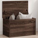 vidaXL Škatla za shranjevanje rjav hrast 60x35x35 cm inženirski les Cene