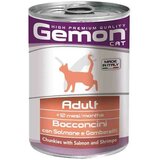 Monge gemon konzerva za mačke adult - losos i račići 415g Cene