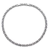 Oliver Weber ženska Fleur Crystal Ogrlica sa swarovski belim kristalom Cene