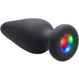 Booty Sparks Silikonski analni čep sa LED svjetlom, small | shoptok.hr
