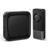 Bežično zvono za utičnicu 230V/1xA23 IP55 crno | Eponuda.com