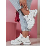 DStreet Sneakersy damskie MODERMAX białe | Shoptok.si
