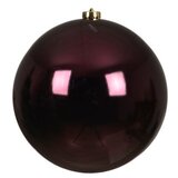 Dekordom novogodišnja dekoracija - hanging bauble 14cm 022308 - dark mauve - kmg ( 043307 ) Cene