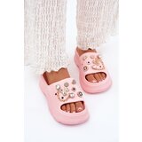Boto Foam Women's Slippers With Golden Rings Pink Hortiana | shoptok.hr