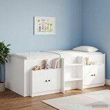 Ormarić za krevet s pohranom 2 pcs Bijela 66 x 35 x 48 cm Cijene
