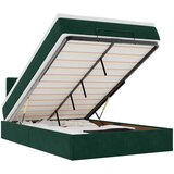  Otomanski krevet s madraca tamnozeleni 120x190 cm baršunasti | shoptok.hr