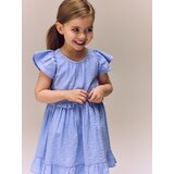 Reserved Pamučna haljina - boja lavande | shoptok.hr